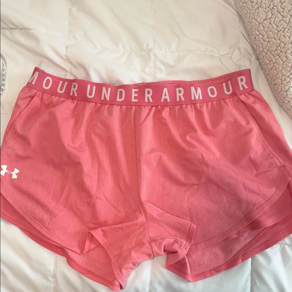 Under Armour Women's Coral Athletic Shorts